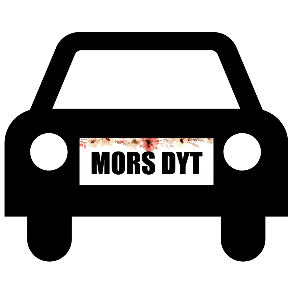 MORS DYT - magnetic sign for car