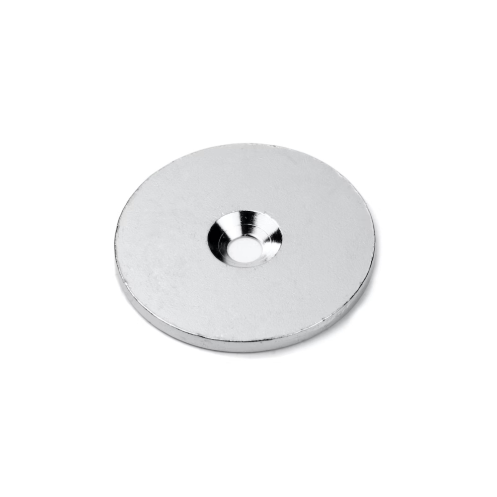 Countersunk metal disc Ø42 mm.