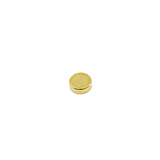 Power magnet, Disc 5x2 mm., Gold