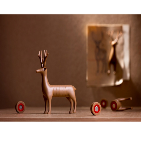 Deer in 6 parts, fridge magnet