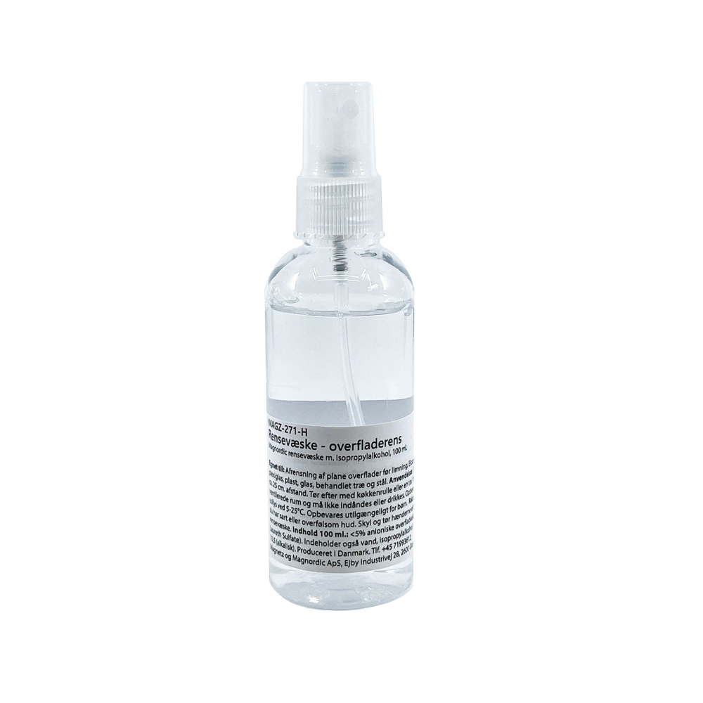 Cleaning liquid for surfaces, 100 ml. (isopropyl)