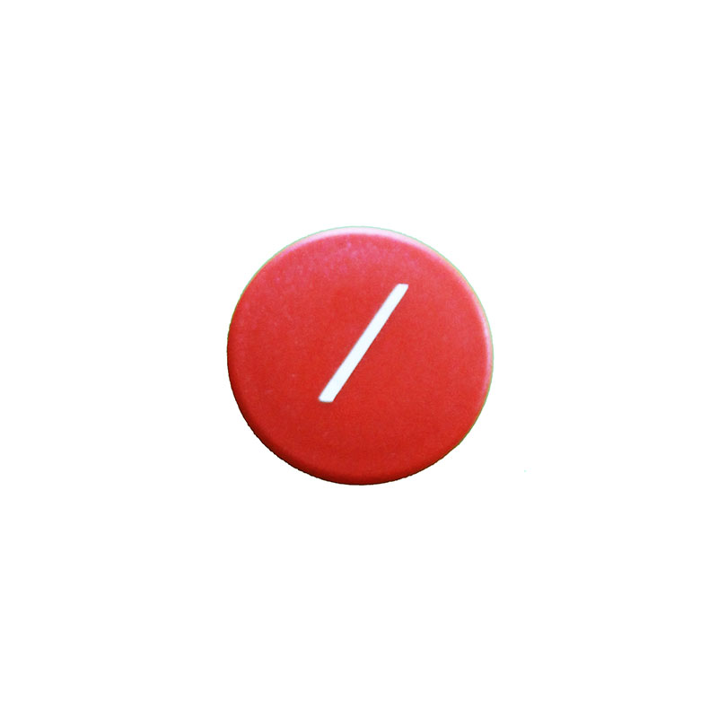 Strong symbol magnet, Red Round (/)