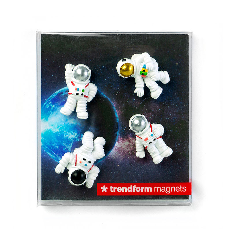 Space magnets, 4-pack - fridge magnets