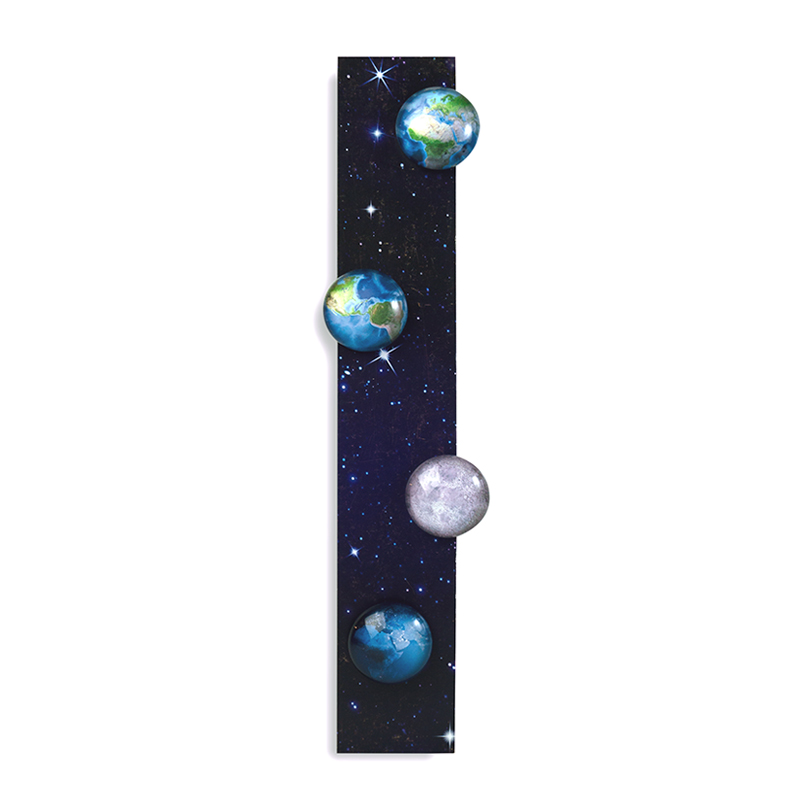 GALAXY Magnetic strip (self-adhesive) w/4 magnets