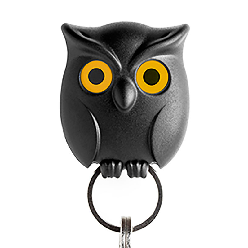 Black Owl key holder - Magnetic