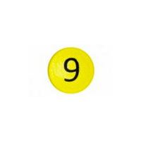 Strong symbol magnet, Yellow Round (9)