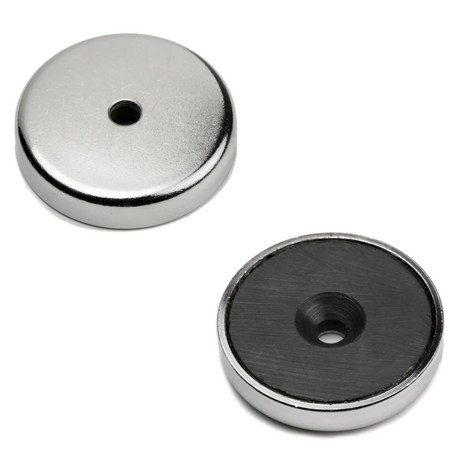 Countersunk pot magnet, Ø40 mm. (ferrite)