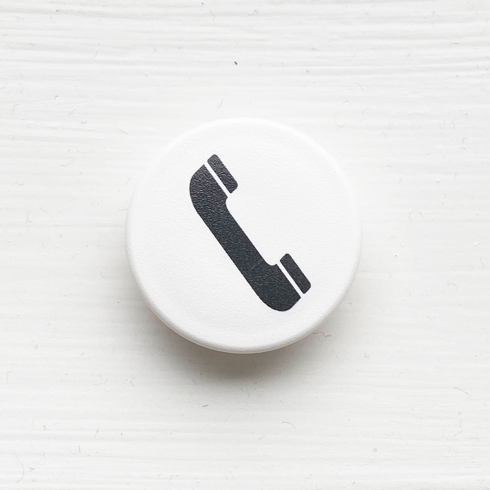 Symbol magnet phone - Office magnet