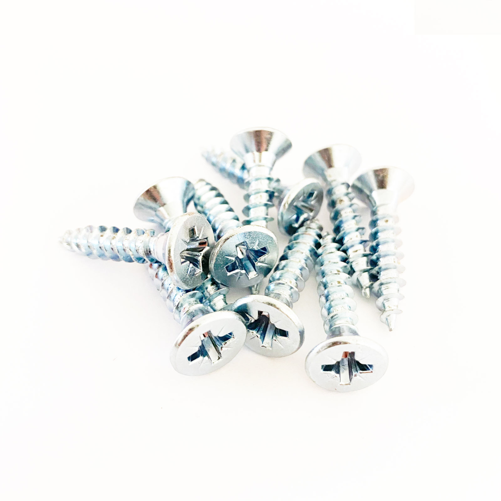 Countersunk screws 6x30 mm. FZB - 10-pack