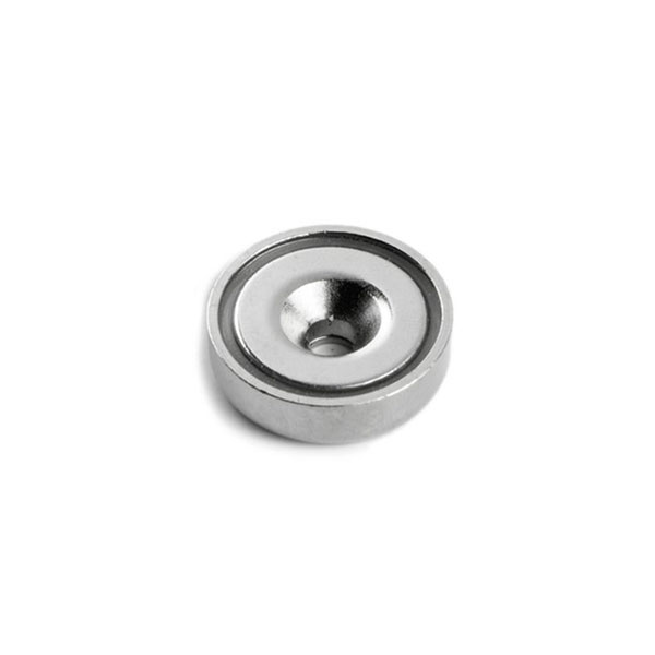 Countersunk pot magnet, Ø32 mm. (neodymium)